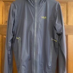 Rab Men's Kinetic Plus Performance Jacket in Gray
